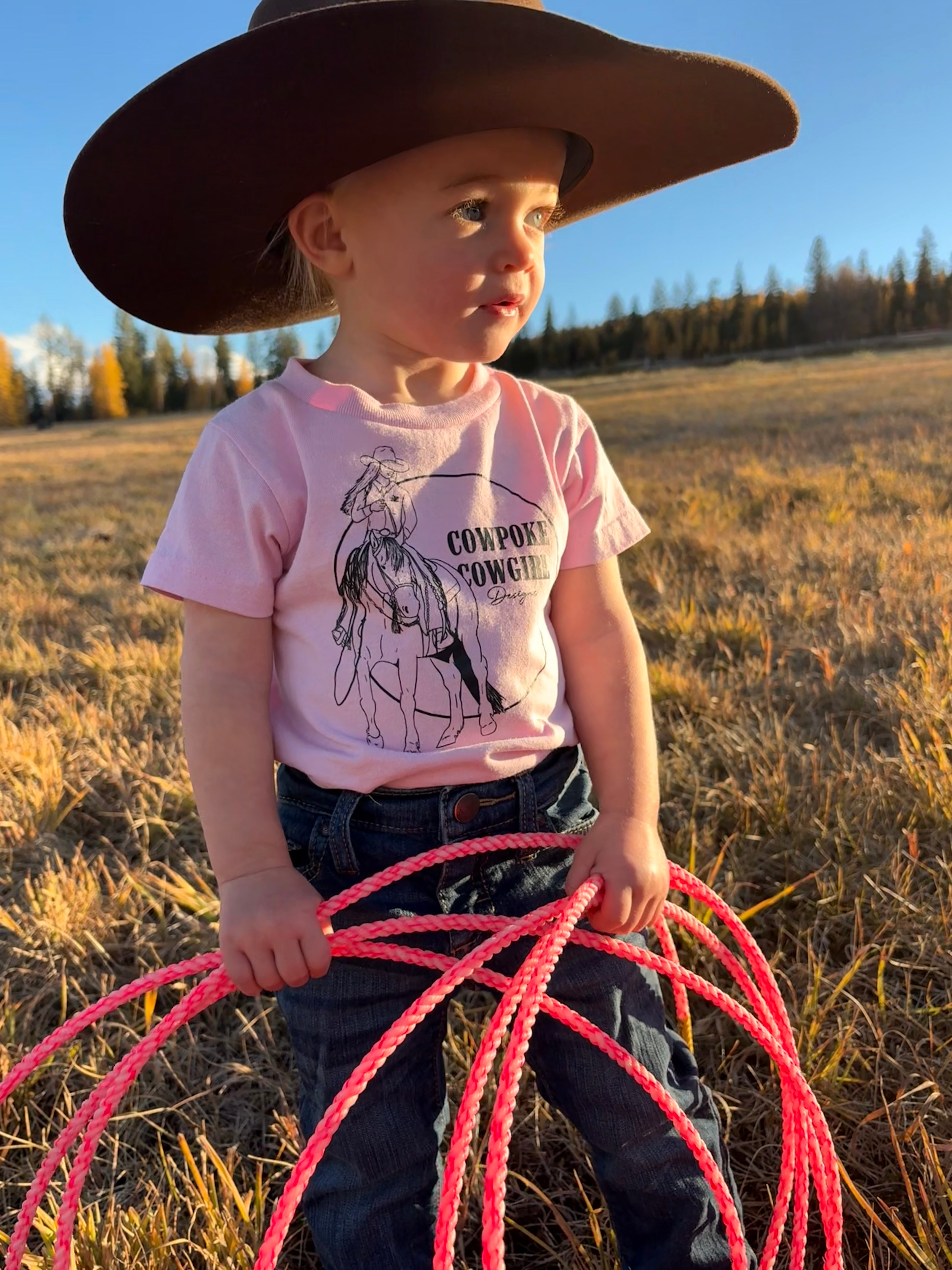 Toddler- Cowpoke Cowgirl Tee