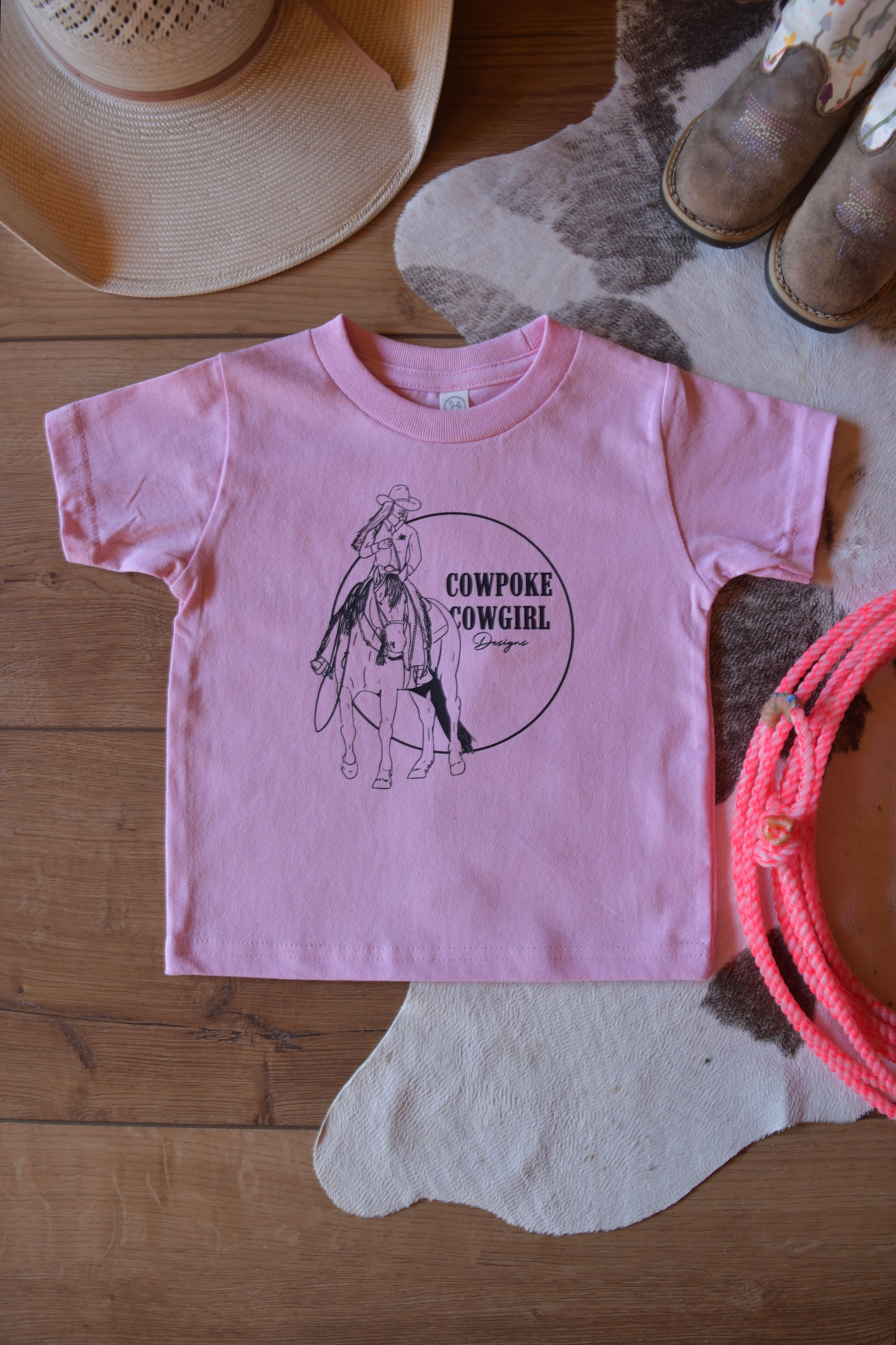 Toddler- Cowpoke Cowgirl Tee
