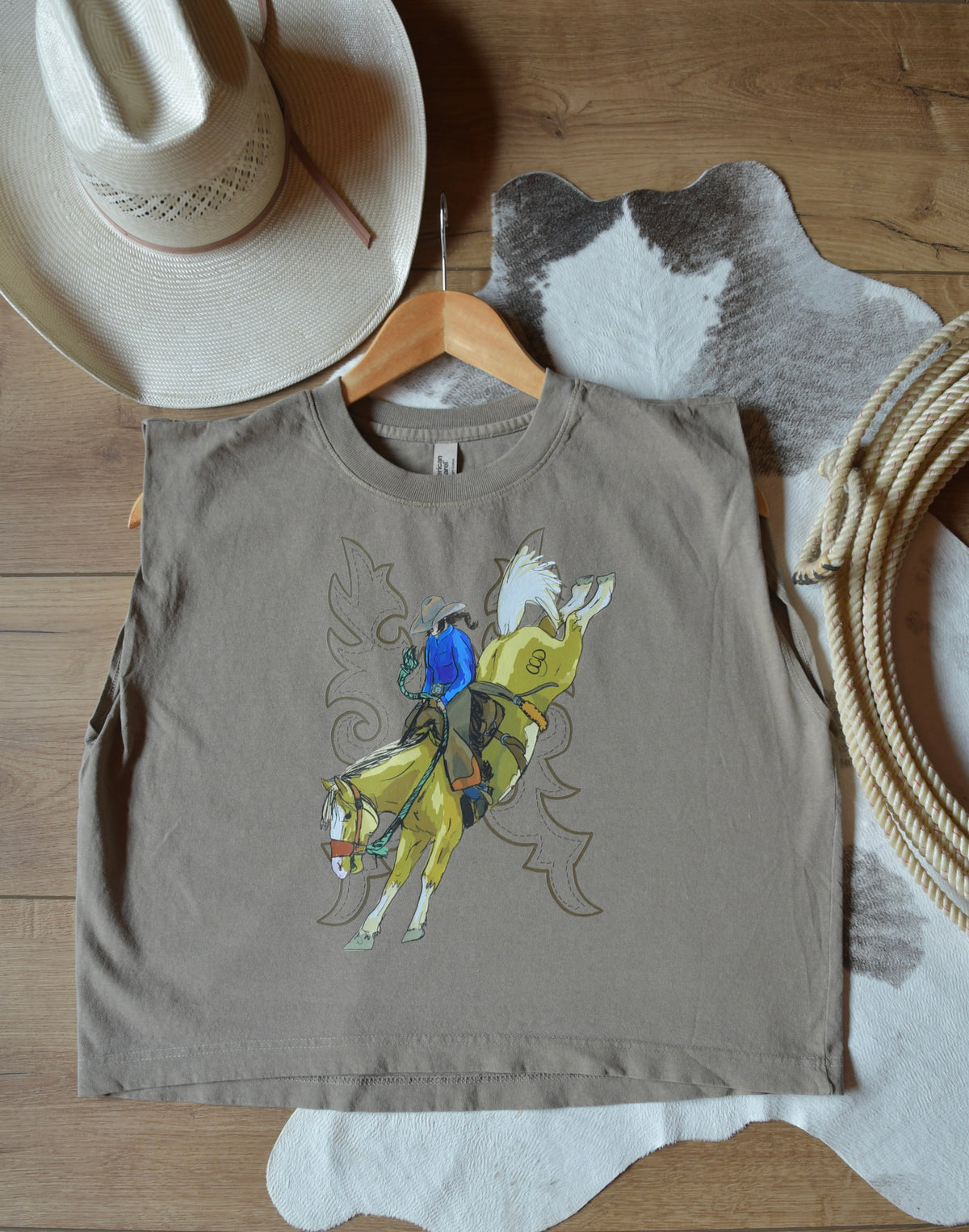 The Buck Out Muscle Tank