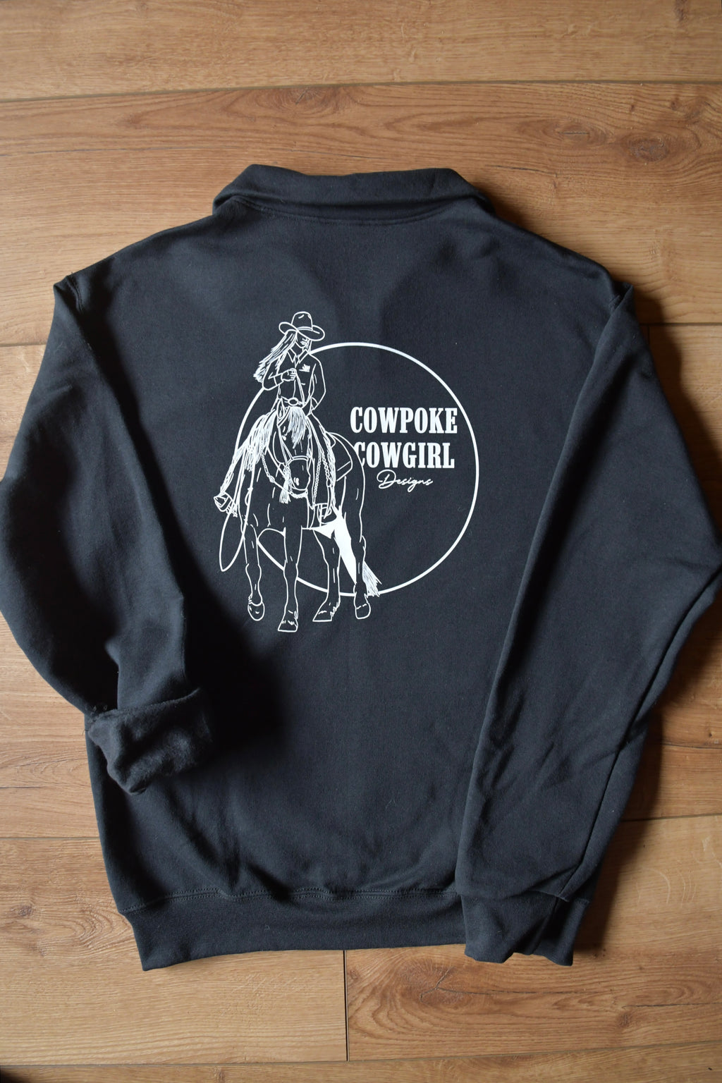 B/W CCD Quarter Zip