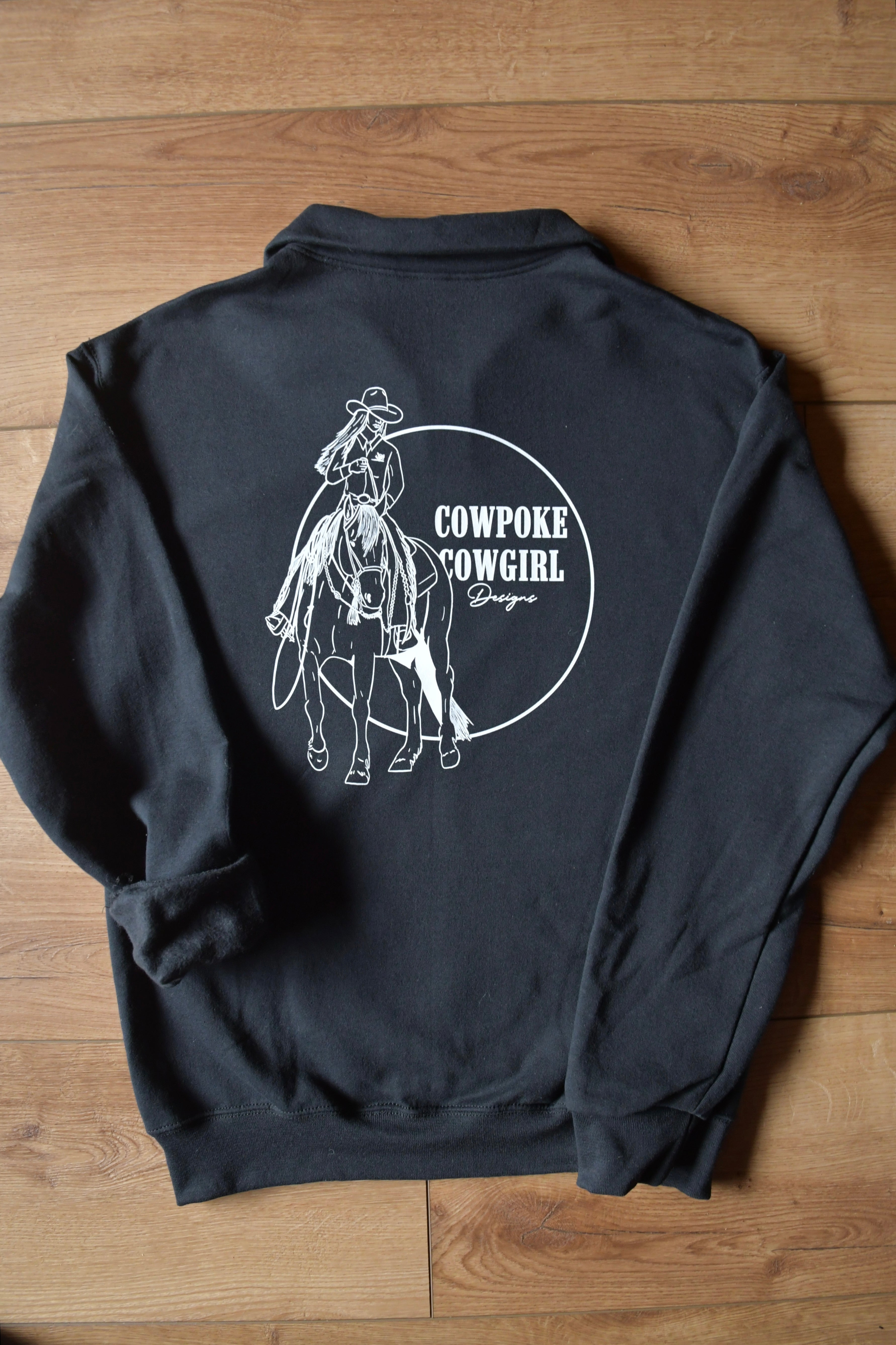 B/W CCD Quarter Zip