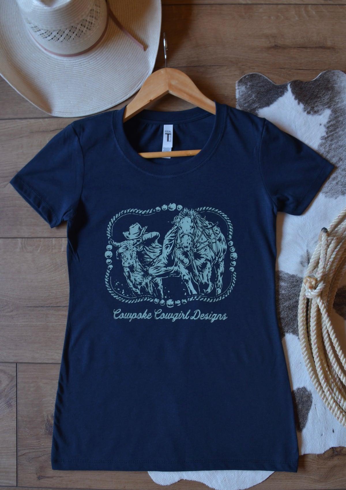 Bringing It Home Navy Crew Tee