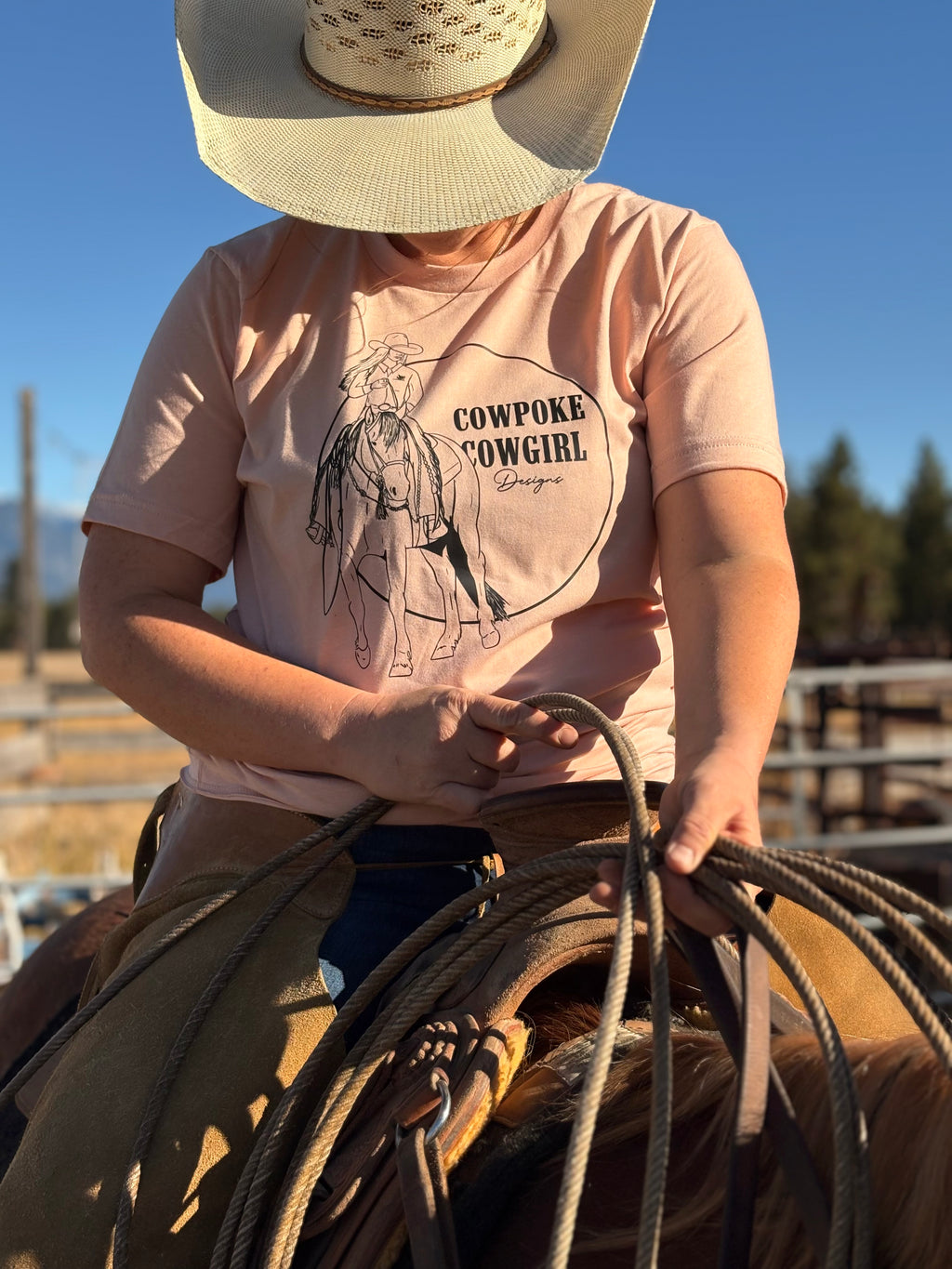 Cowpoke Cowgirl Tee